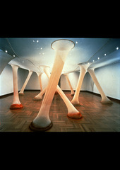 It happens when the body is anatomy of time,Ernesto Neto