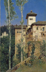 The Ladies\' Tower at the Alhambra,Martín Rico