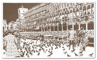 Thomas Eitte   "Piazza san Marco,Thomas Witte