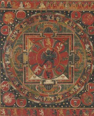 Thangka of the Hevajra Mandala,