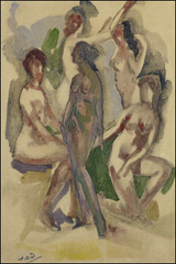  Figure Composition,Arthur B. Davies