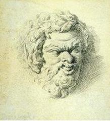 Head of a Satyr,richard johnson