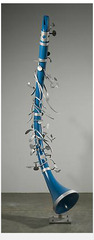  Leaning Clarinet,Claes Oldenburg, Coosje van Bruggen