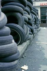 Tires, North Vancouver, British Columbia ,IAIN BAXTER&