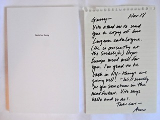 Note for Gerry,Craig Leonard