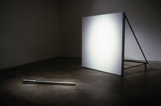 untitled sculpture with wall,Nick De Pirro