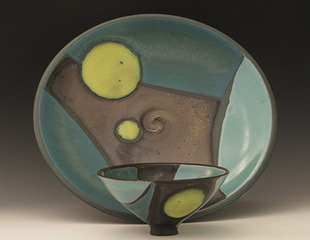 Bowl and plate,Lisa Knaus