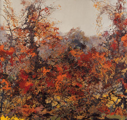 Late Autumn ,Hong Ling
