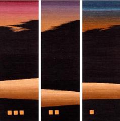 Landscape Series Triptych #3 ,Rebecca Bluestone