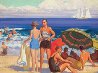 Beach Scene,
