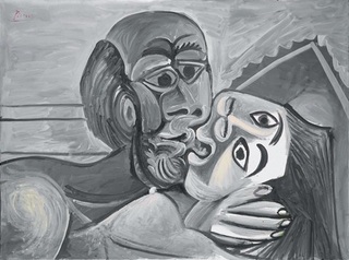 The Kiss (Le baiser),Pablo Picasso