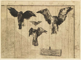 The Top Half of the Door,Félix Bracquemond