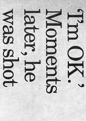 I\'m OK.\' Moments later, he was shot, Peres Projects, Berlin,David Ostrowski