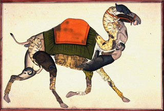 Anonymous Indian artist. Composite Camel ,