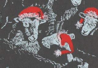 Christmas Sheep (card),Melanie Paice