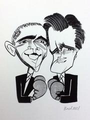 Barack and Mitt,Tom Bachtell