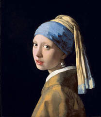 Girl with a Pearl Earring,Johannes Vermeer