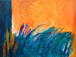 Cattails,Mary Pillot
