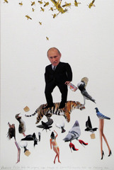 Vladimir Putin Feeds the Pigeons Even Though He (Correctly) Suspects They are Mocking Him ,Jennifer Catron & Paul Outlaw