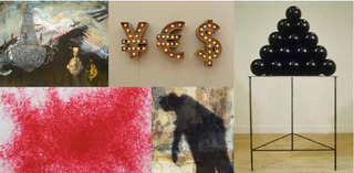 "Chandeliers" , "YES", "Fearamid" , "Shadow Series 1"  ,"Broadway Boogie-Woogie" ,Charlie Milgrim, Mary Curtis Ratcliff, Jann Nunn, Dave Meeker, PK Frizzell