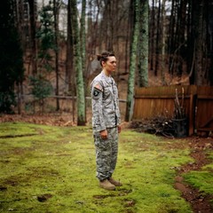 Wearing army uniform for me, Kennesaw, Georgia,Guillaume Simoneau