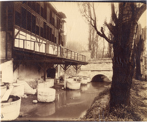 La Bievre a la Sortie de Paris, series: Picturesque Paris ,Eugène Atget