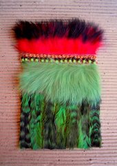 "Peruvian FeatherWorks Panel" Study III,paula donis A.I.R.
