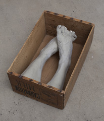 \'Cortex, co. to Colmar\' on display as part of his solo exhibition "Uterus" at The Renaissance Society,Danh Vo
