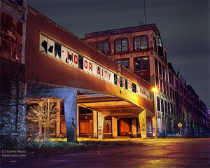 Alleys and Ruins, No. 136, Motor City (Detroit, MI, 9:30 p.m.),Xavier Nuez