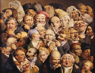  A Gathering of Thirty-five Expressive Heads ,Louis-Léopold Boilly