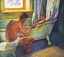 Bath Curtain ,Hugh Steers