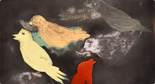 Kleine Vogelstudie, detail,aldwin van de ven