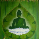 Green_buddha_with_pali_words_58x48