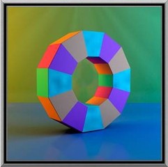 Upright Dodecagon VIII, 2012,  ,Ronald Davis