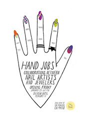Hand Jobs Flyer,Lizzie May
