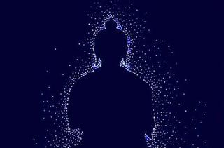 Buddha Wall Drawing (detail),Andra Samelson