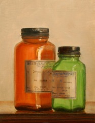 Medicine Bottles,James Edmonds
