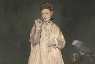  Young Lady in 1866 (detail),Édouard Manet
