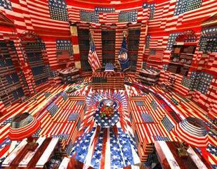 Jasper Johns Oval Office,Jon Rafman