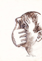 sans titre ,Roland Topor