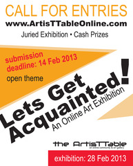 Lets Get Acquainted! - CALL for ENTRIES,
