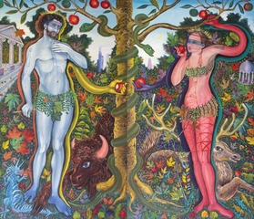 ADAM AND EVE (DIPTYCH),James Mesple