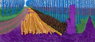 Winter Timber,David Hockney