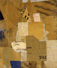 Untitled (Katan or 703),Kurt Schwitters