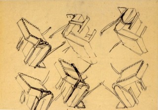  Design for Chair for Metz & Co,