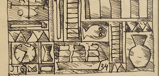 Composición constructive/ Constructivist Composition,Joaquín Torres García