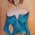 Femmerobebleue