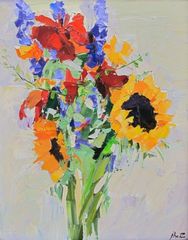Flower Study,Sandra Pratt