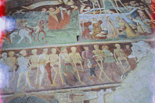 "Danza Macabra", (détail),Meris Angioletti