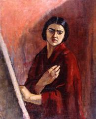  Self Portrait with Ease ,amrita sher-gil